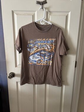 Van Halen Brown Racing Graphic Tee - Men's Short Sleeve